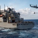 USS New York Replenishment At Sea