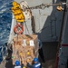 USS New York Replenishment At Sea