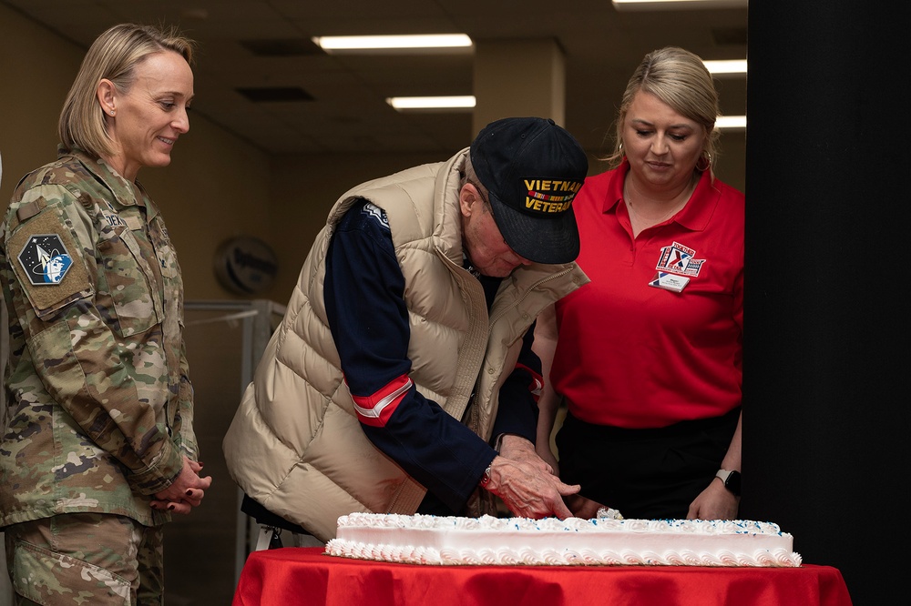 Vietnam Vet Pinning Ceremony at Buckley SFB