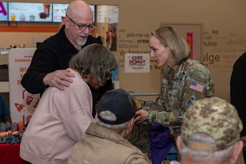 Vietnam Vet Pinning Ceremony at Buckley SFB