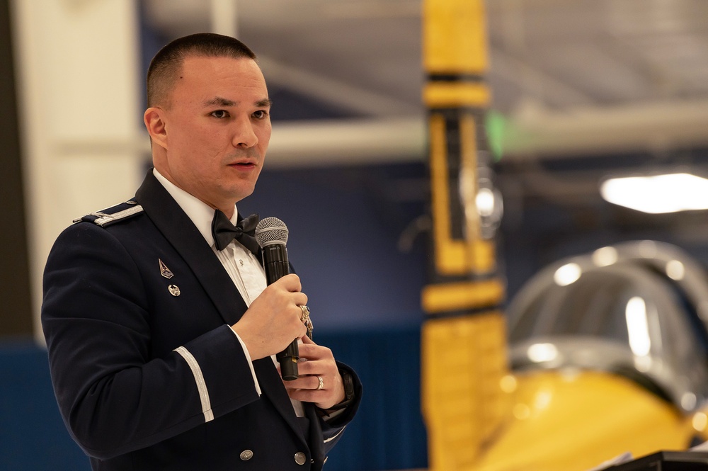Space Delta 4 Commander Speaks at AFROTC Air Force Ball