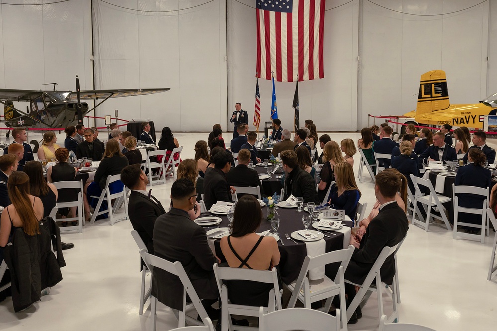 Space Delta 4 Commander Speaks at AFROTC Air Force Ball