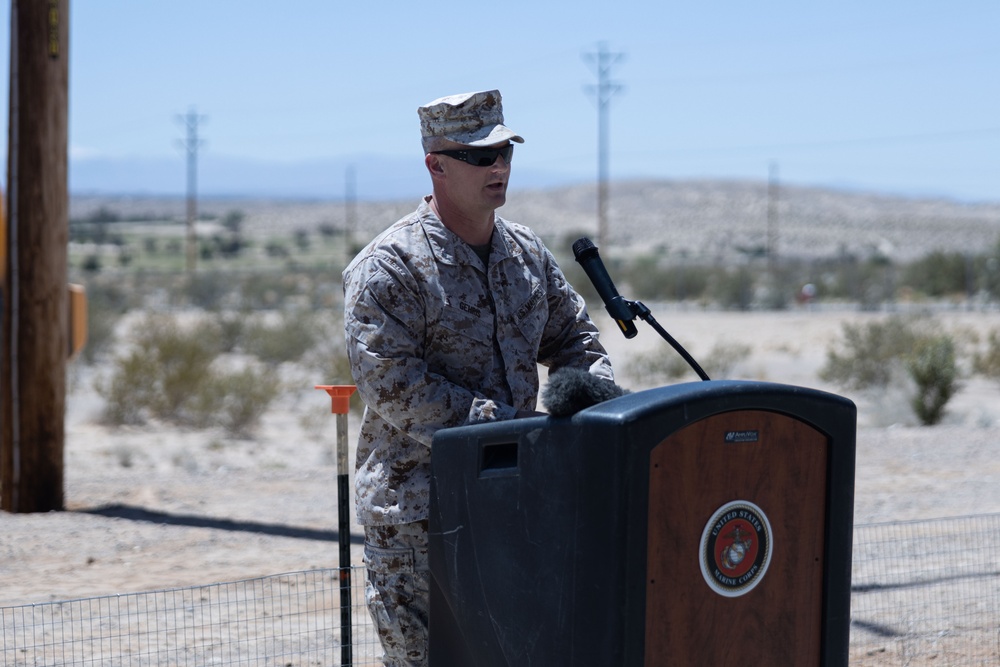 The Combat Center breaks ground for a new warfighting center