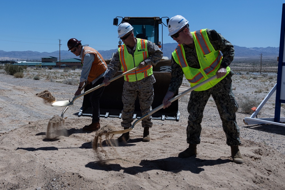 The Combat Center breaks ground for a new warfighting center 