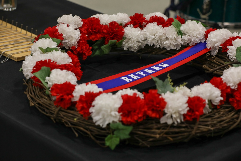 194th Tank Battalion Holds Annual Wreath Laying Ceremony for the Battle of Bataan