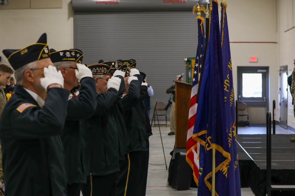 194th Tank Battalion Holds Annual Wreath Laying Ceremony for the Battle of Bataan