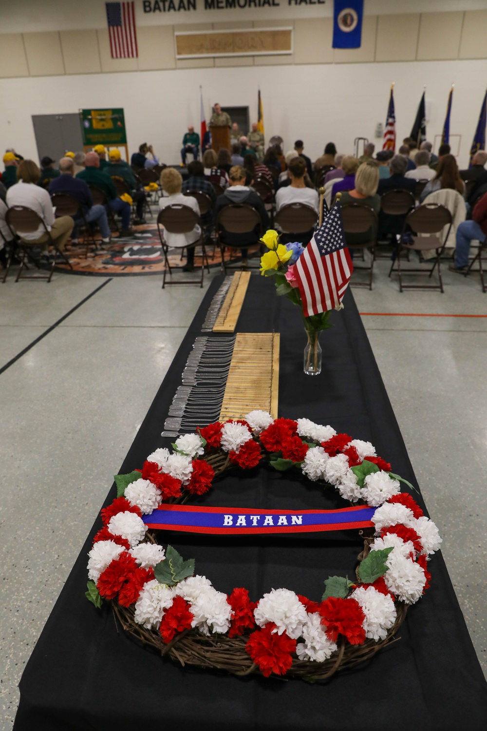 194th Tank Battalion Holds Annual Wreath Laying Ceremony for the Battle of Bataan