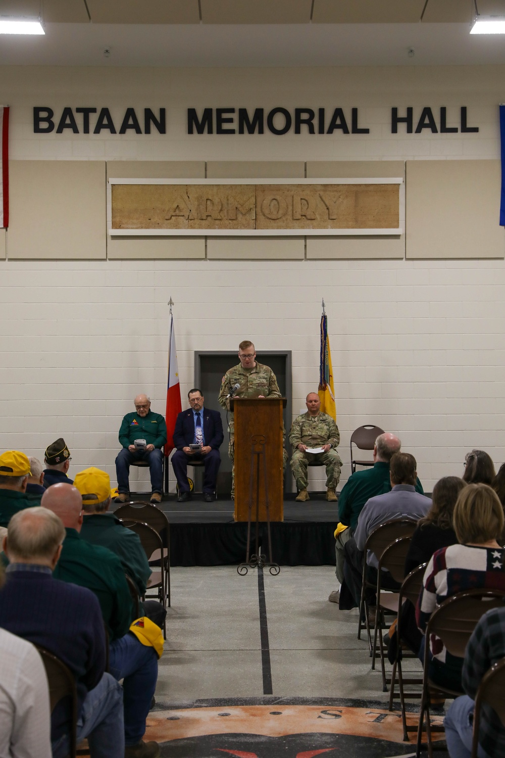 194th Tank Battalion Holds Annual Wreath Laying Ceremony for the Battle of Bataan