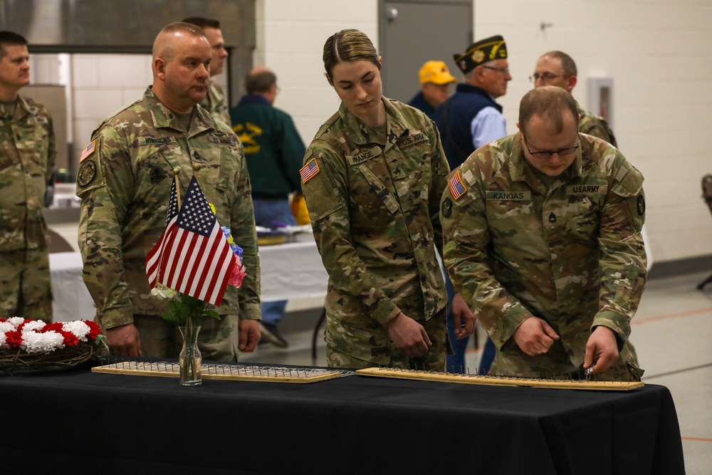 194th Tank Battalion Holds Annual Wreath Laying Ceremony for the Battle of Bataan