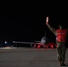 KC-46A Pegasus crew conducts nighttime preflight inspection