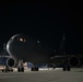 KC-46A Pegasus crew conducts nighttime preflight inspection