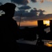 USS New York (LPD 21) Training At Daybreak