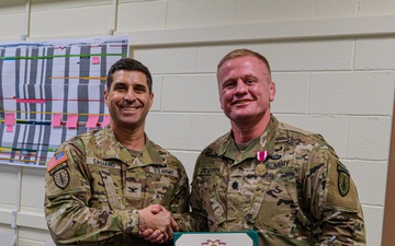 Lt. Col. Jonathan Anderson receives MSM Award