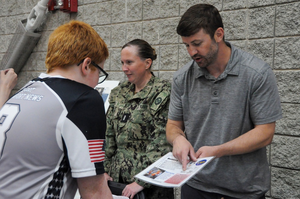 Navy and Marine Corps Force Health Protection Command Leads the Way in Recruiting the Future of Navy Medicine Through STEM Event at the Tidewater Integrated Combat Symposium