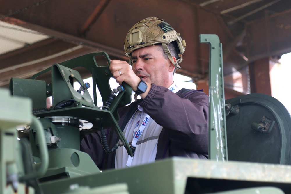 Civilian employers observe 166th Regiment training, facilities