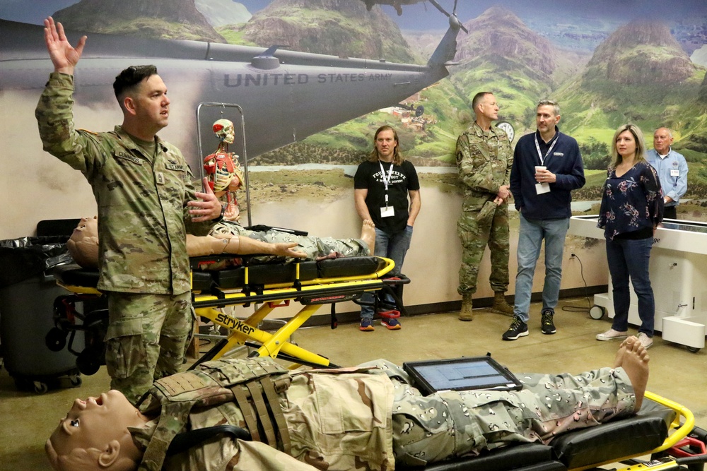 Civilian employers observe 166th Regiment training, facilities