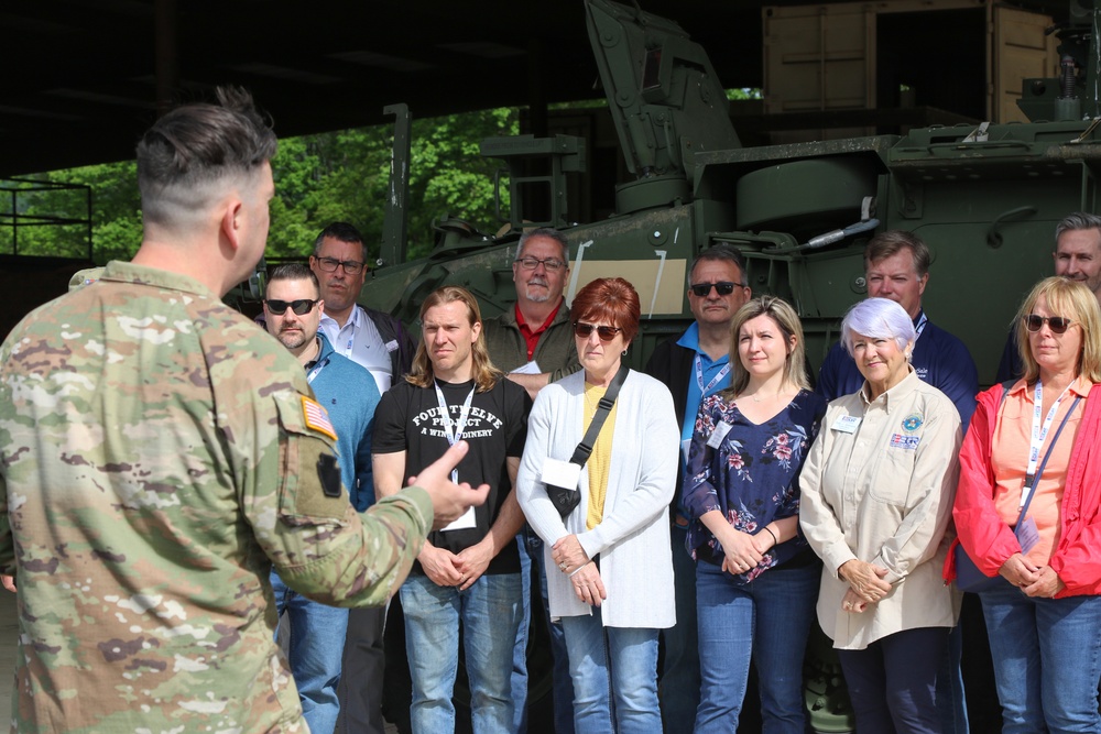 Civilian employers observe 166th Regiment training, facilities