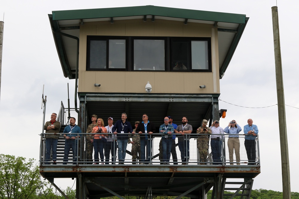 Civilian employers observe 166th Regiment training, facilities