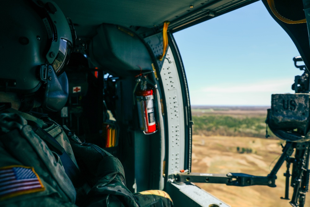 2-285th Aviation Regiment Conducts Aerial Gunnery