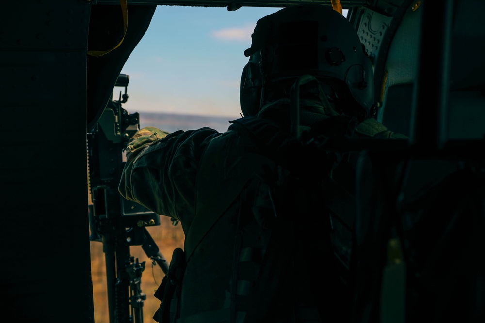 2-285th Aviation Regiment Conducts Aerial Gunnery