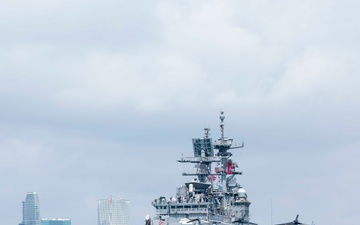 USS Bataan Departs PortMiami Following Fleet Week