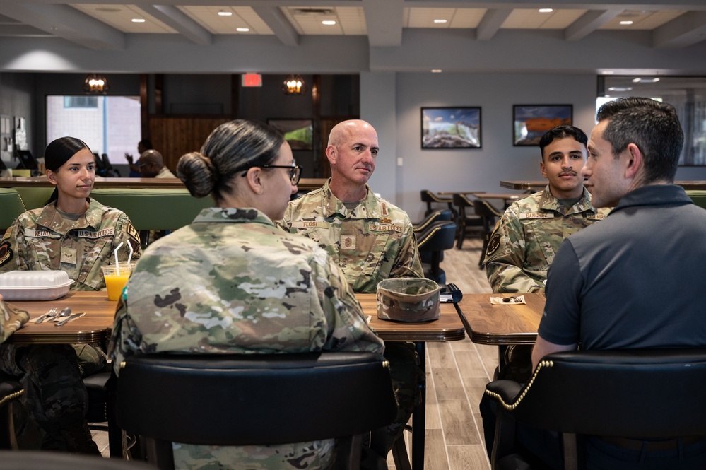 SAF/MR &amp; CMSAF Nellis Visit