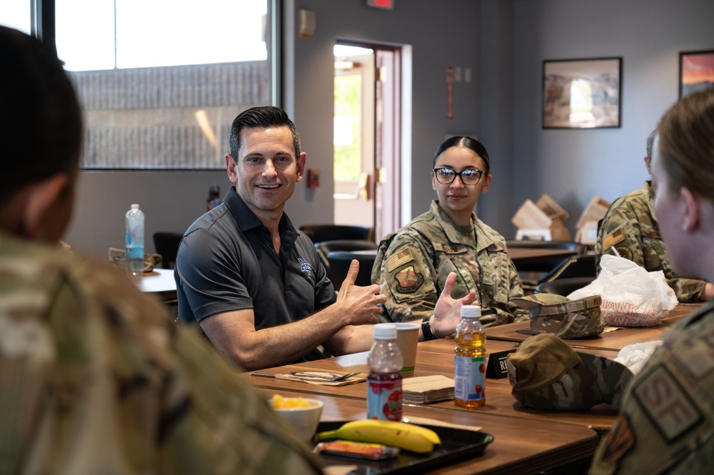 SAF/MR &amp; CMSAF Nellis Visit