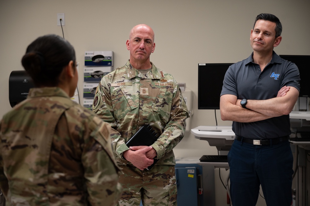 SAF/MR &amp; CMSAF Nellis Visit