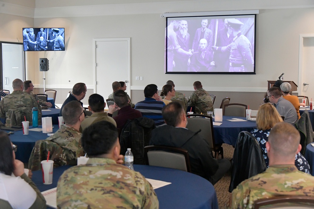 Holocaust Remembrance Day at Hill AFB