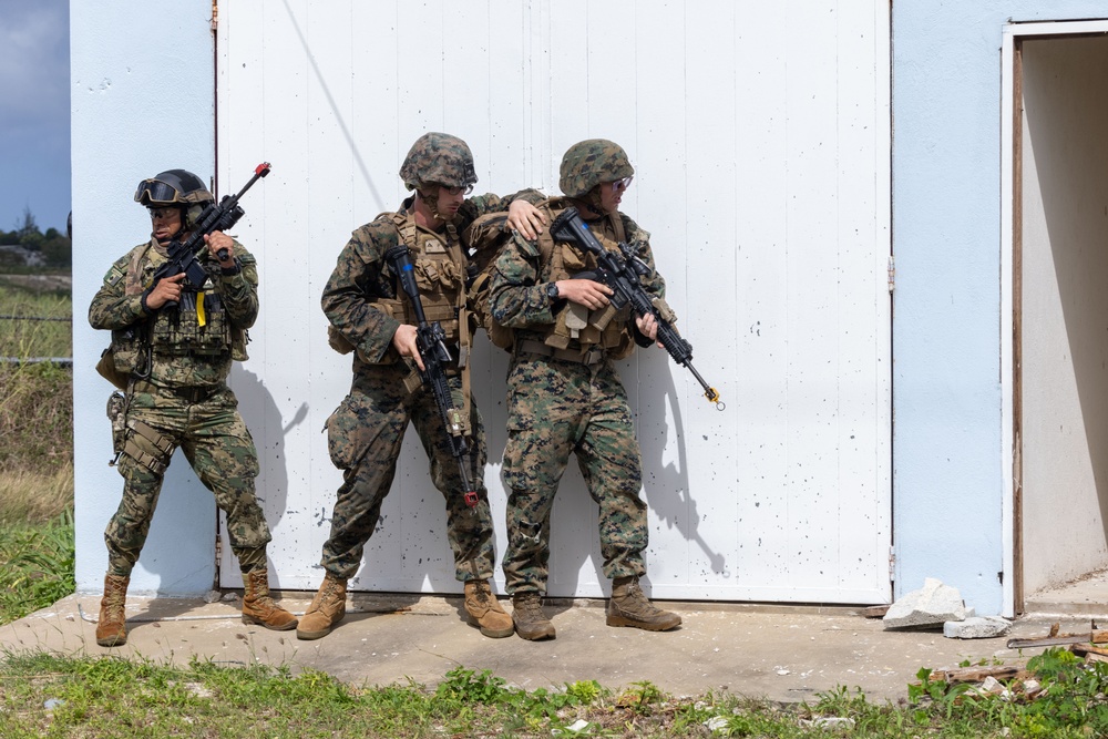 25th Marines Ignite Collaborative Interoperability with International Partners During TRADEWINDS 24