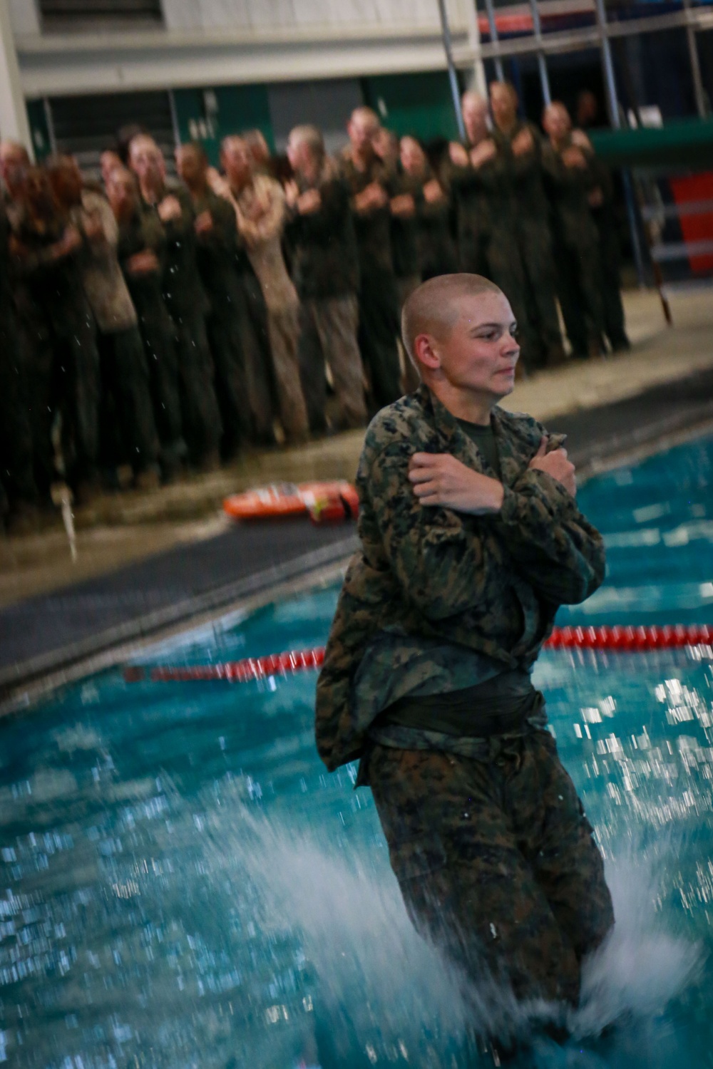 Echo Company Swim Qualification
