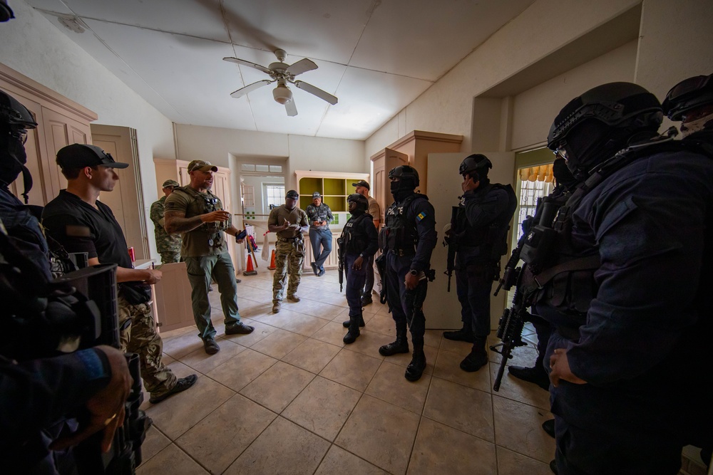 Barbados Police Tactical Response Unit Receives Expert Feedback from Interagency Training Specialist at TRADEWINDS 24