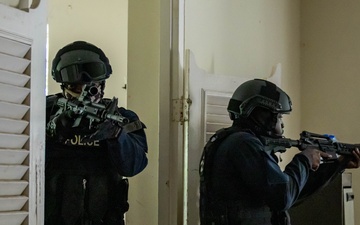 Barbados Police Tactical Response Unit Receives Expert Feedback from Interagency Training Specialist at TRADEWINDS 24