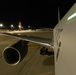 KC-46A Pegasus crew conducts nighttime preflight inspection