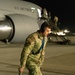 KC-46A Pegasus crew conducts nighttime preflight inspection