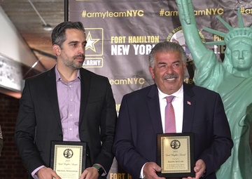 Fort Hamilton Presents Good Neighbor Awards at Reception Event