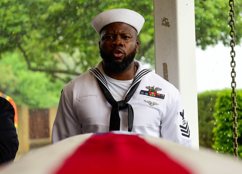 U.S. Navy Seaman Second Class George T. George Interment Ceremony