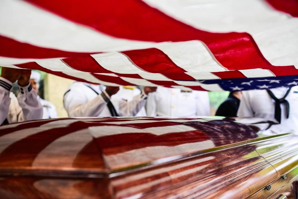 U.S. Navy Seaman Second Class George T. George Interment Ceremony