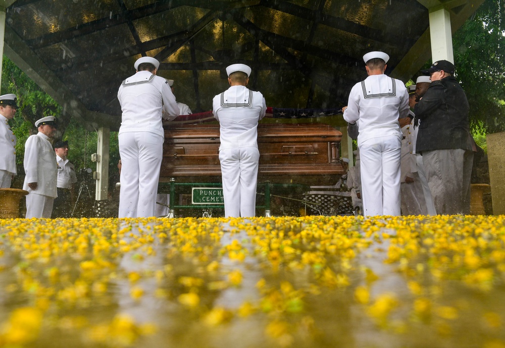 U.S. Navy Seaman Second Class George T. George Interment Ceremony