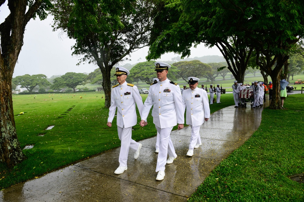 U.S. Navy Seaman Second Class George T. George Interment Ceremony