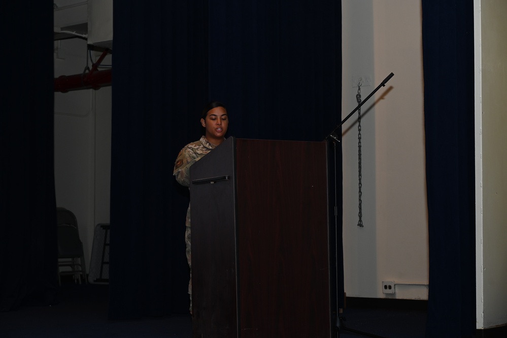 36th Security Forces Squadron engage in the Police Week Opening Ceremony