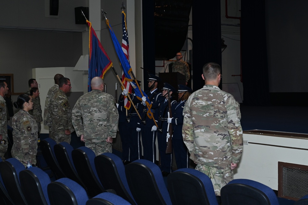 36th Security Forces Squadron engage in the Police Week Opening Ceremony