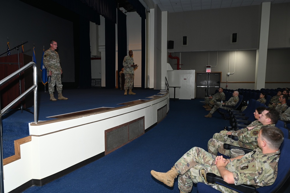 36th Security Forces Squadron engage in the Police Week Opening Ceremony