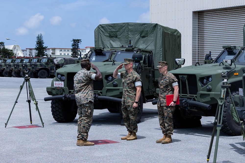 12th MLR Marine Reenlists to Continue Serving Corps, Country