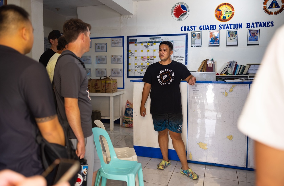 U.S., Philippine representatives conduct facilities tour in preparation for JIIM Batanes TTX