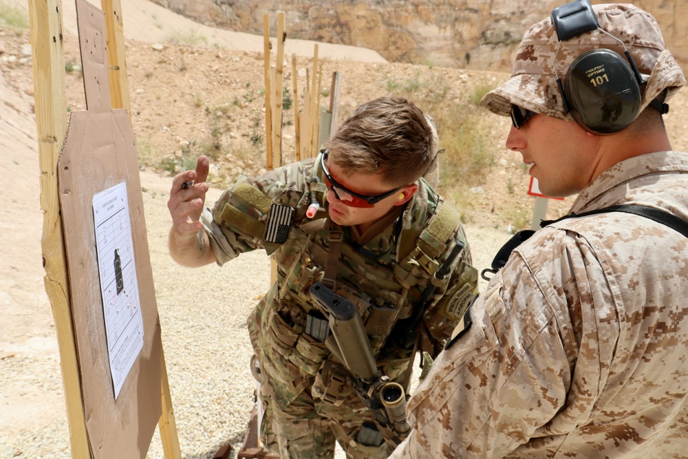 Special Operations Members Sharpen Marksmanship Skills during Eager Lion 24