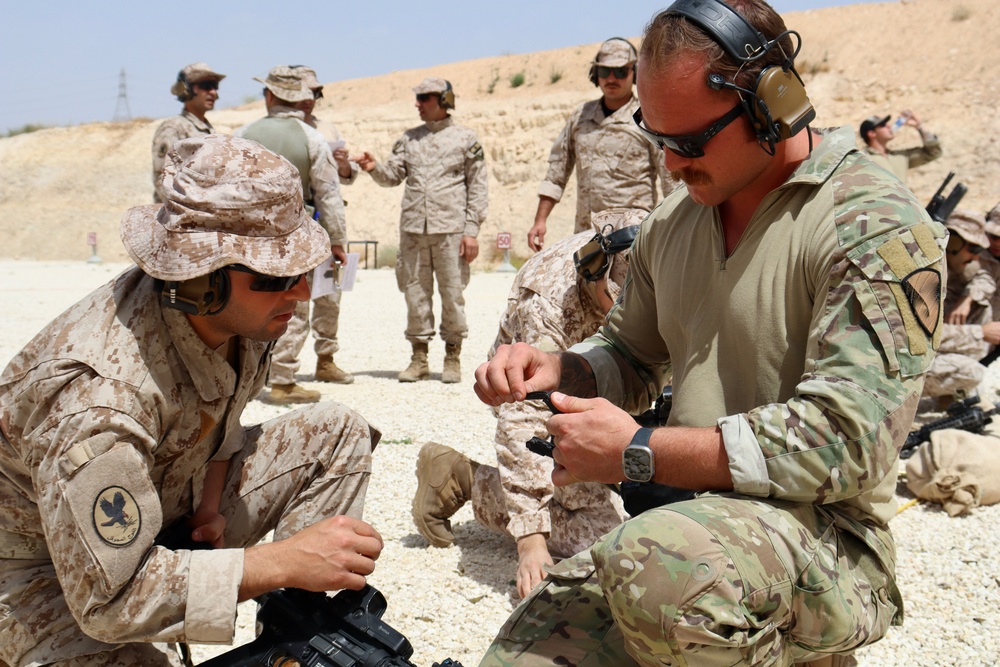 Special Operations Members Sharpen Marksmanship Skills during Eager Lion 24