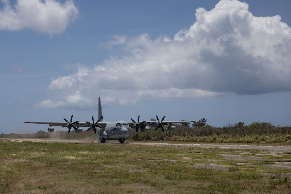 VMGR-152 Marines conduct unit level training in Guam