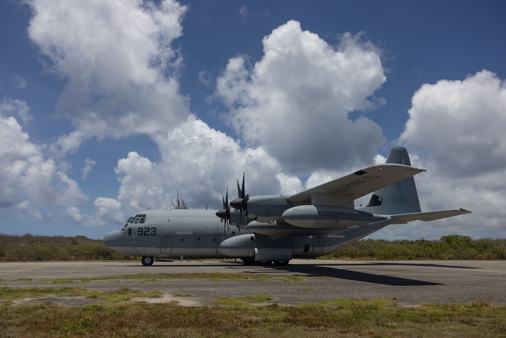 VMGR-152 Marines conduct unit level training in Guam