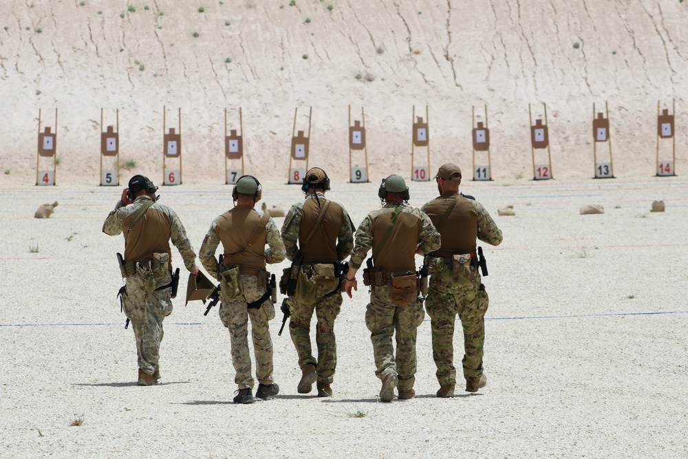 Special Operations Members Sharpen Marksmanship Skills during Eager Lion 24